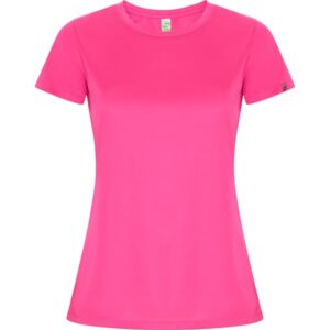 Γυναικείο Τεχνικό T-Shirt με Εκτύπωση NAMOW ALOMI fluor pink_printiq.gr