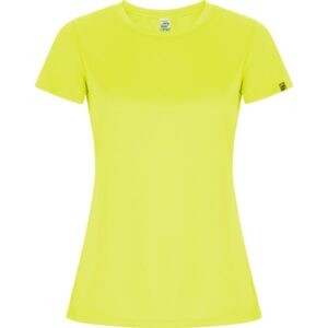Γυναικείο Τεχνικό T-Shirt με Εκτύπωση NAMOW ALOMI fluor yellow_printiq.gr