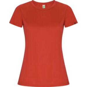 Γυναικείο Τεχνικό T-Shirt με Εκτύπωση NAMOW ALOMI κόκκινο_printiq.gr
