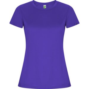 Γυναικείο Τεχνικό T-Shirt με Εκτύπωση NAMOW ALOMI μωβ_printiq.gr