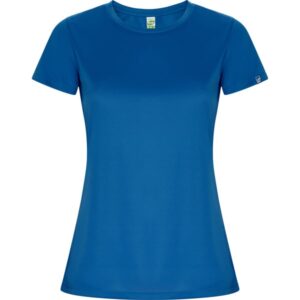Γυναικείο Τεχνικό T-Shirt με Εκτύπωση NAMOW ALOMI μπλε ρουά_printiq.gr