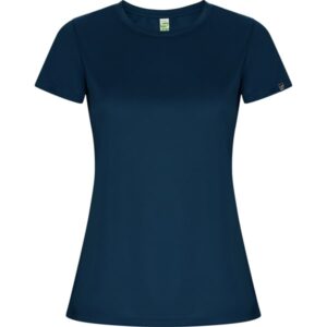 Γυναικείο Τεχνικό T-Shirt με Εκτύπωση NAMOW ALOMI μπλε σκούρο_printiq.gr