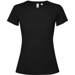 Γυναικείο Τεχνικό T-Shirt με Εκτύπωση NAMOW LIROTSE μαύρο_printiq.gr