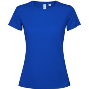 Γυναικείο Τεχνικό T-Shirt με Εκτύπωση NAMOW LIROTSE μπλε ρουά_printiq.gr