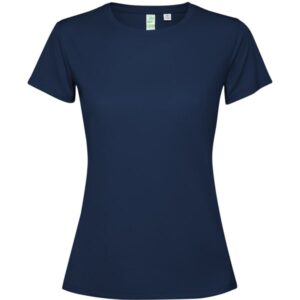 Γυναικείο Τεχνικό T-Shirt με Εκτύπωση NAMOW LIROTSE μπλε σκούρο_printiq.gr