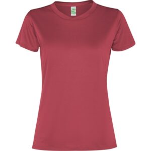 Γυναικείο Τεχνικό T-Shirt με Εκτύπωση NAMOW MALS berry red_printiq.gr