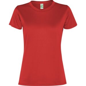 Γυναικείο Τεχνικό T-Shirt με Εκτύπωση NAMOW MALS κόκκινο_printiq.gr