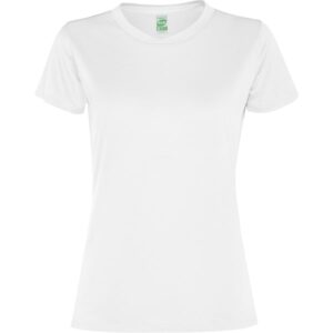 Γυναικείο Τεχνικό T-Shirt με Εκτύπωση NAMOW MALS λευκό_printiq.gr