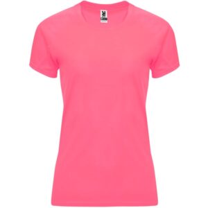 Γυναικείο Τεχνικό T-Shirt με Εκτύπωση NAMOW NIARHAB fluor lady pink_printiq.gr