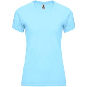 Γυναικείο Τεχνικό T-Shirt με Εκτύπωση NAMOW NIARHAB γαλάζιο_printiq.gr