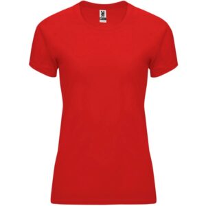 Γυναικείο Τεχνικό T-Shirt με Εκτύπωση NAMOW NIARHAB κόκκινο_printiq.gr