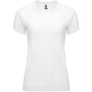 Γυναικείο Τεχνικό T-Shirt με Εκτύπωση NAMOW NIARHAB λευκό_printiq.gr