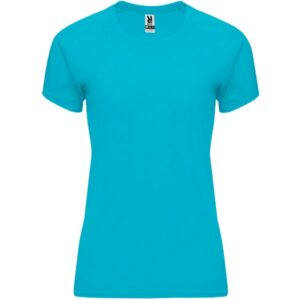 Γυναικείο Τεχνικό T-Shirt με Εκτύπωση NAMOW NIARHAB turquoise_printiq.gr