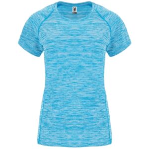 Γυναικείο Τεχνικό T-Shirt με Εκτύπωση NAMOW NITSUA heather turquoise_printiq.gr