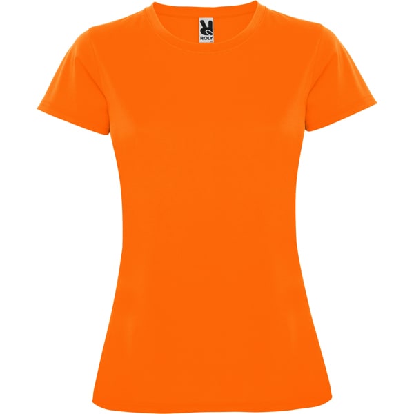 Γυναικείο Τεχνικό T-Shirt με Εκτύπωση NAMOW OLRACETNOM fluor orange_printiq.gr
