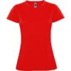 Γυναικείο Τεχνικό T-Shirt με Εκτύπωση NAMOW OLRACETNOM κόκκινο_printiq.gr