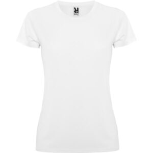 Γυναικείο Τεχνικό T-Shirt με Εκτύπωση NAMOW OLRACETNOM λευκό_printiq.gr