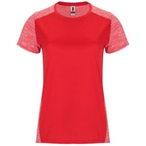 Γυναικείο Τεχνικό T-Shirt με Εκτύπωση NAMOW REDLOZ red/heather red_printiq.gr
