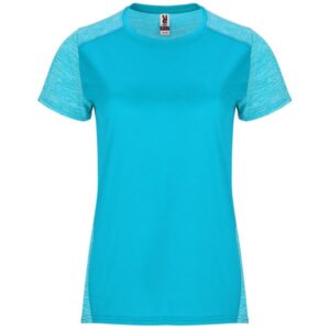 Γυναικείο Τεχνικό T-Shirt με Εκτύπωση NAMOW REDLOZ turquoise/heather turquoise_printiq.gr