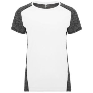 Γυναικείο Τεχνικό T-Shirt με Εκτύπωση NAMOW REDLOZ white/heather black_printiq.gr