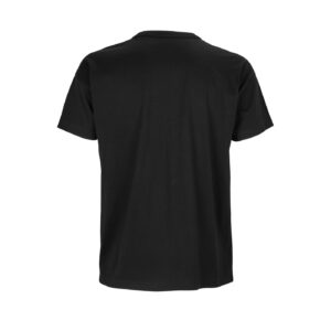 Oversized Μαύρο Ανδρικό T-Shirt με Εκτύπωση Υxob Men πίσω όψη_printiq.gr