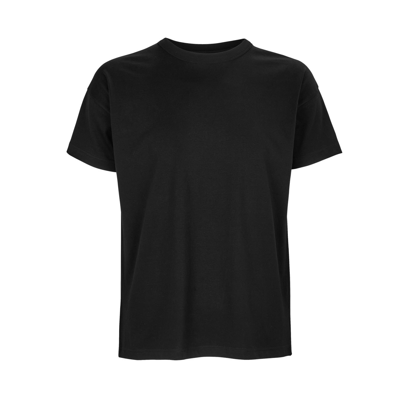 Oversized Μαύρο Ανδρικό T-Shirt με Εκτύπωση Υxob Men_printiq.gr