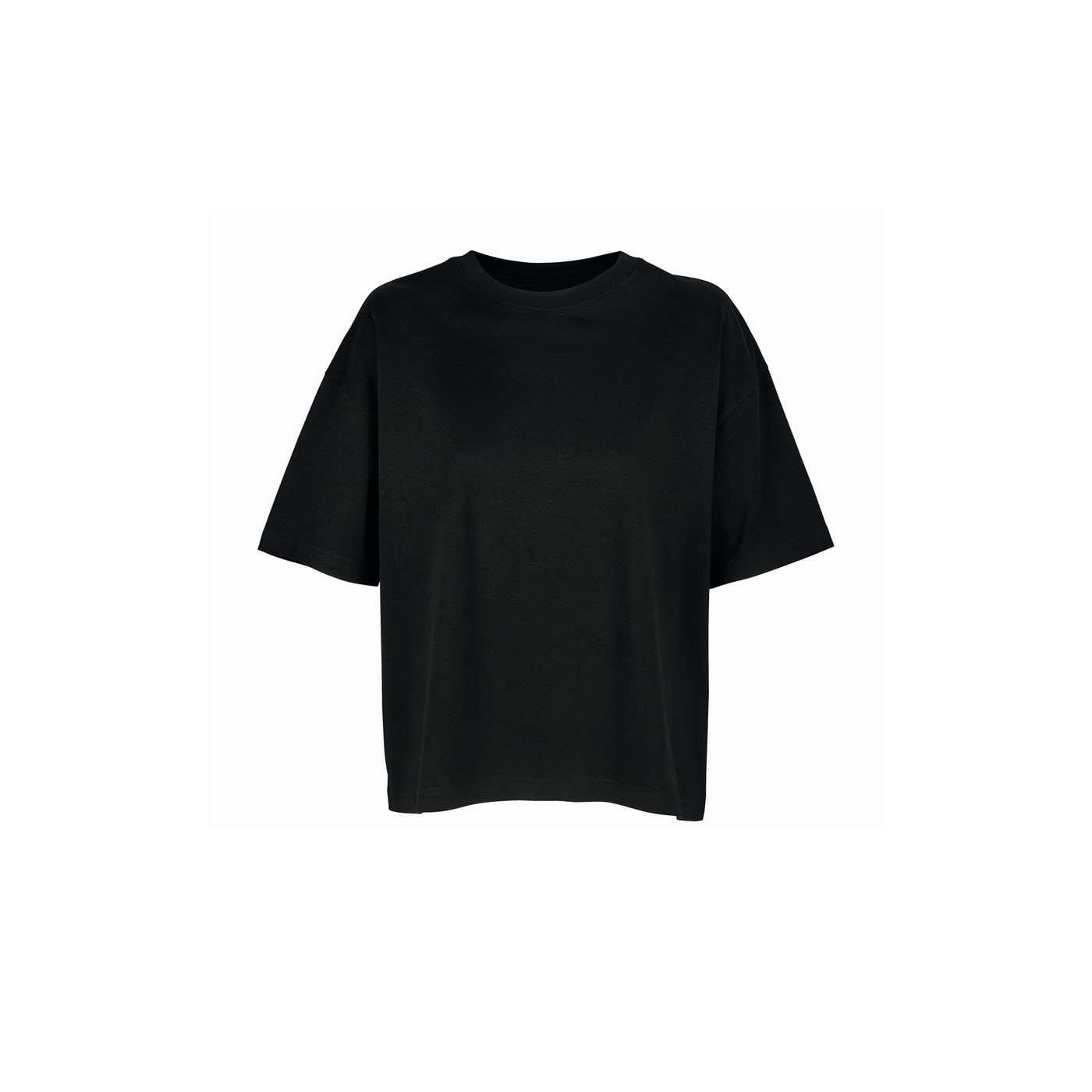 Oversized Μαύρο Γυναικείο T-Shirt με Εκτύπωση Υxob Women_printiq.gr