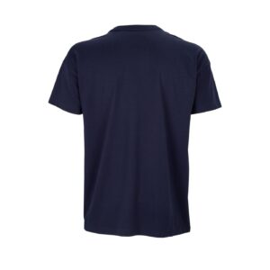 Oversized Μπλε Navy Ανδρικό T-Shirt με Εκτύπωση Υxob Men πίσω όψη_printiq.gr