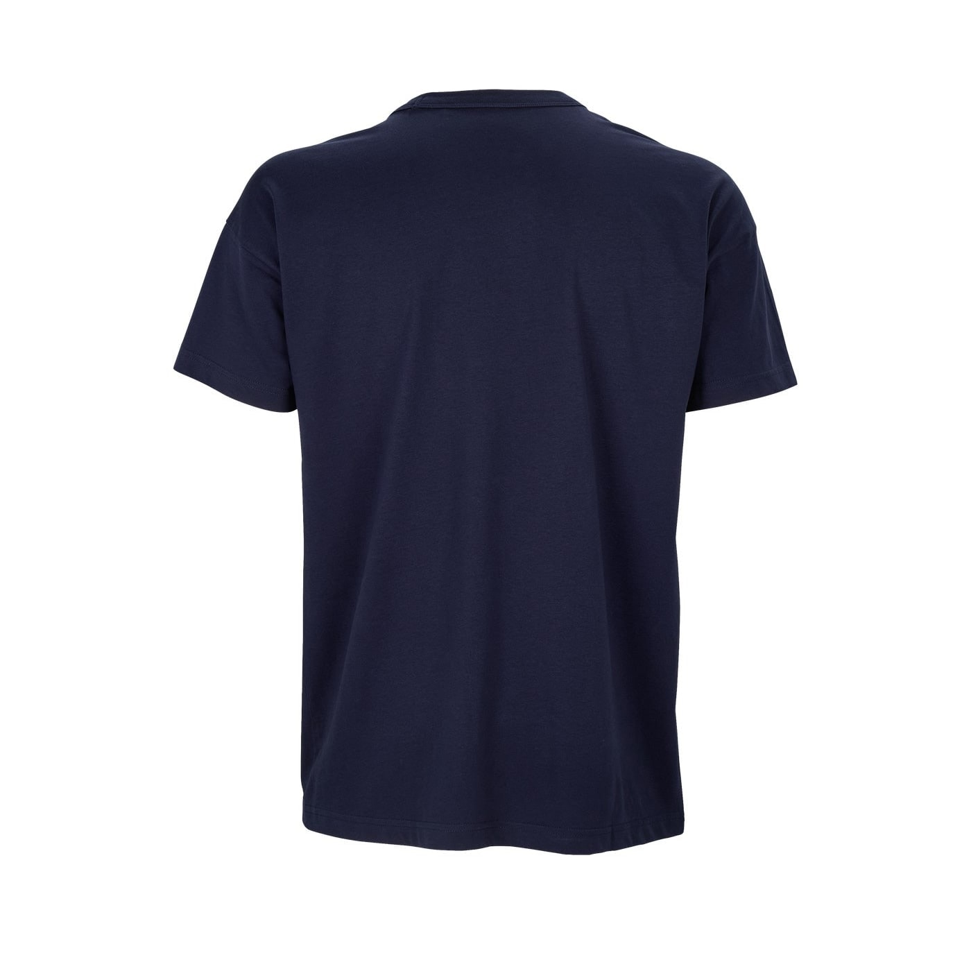 Oversized Μπλε Navy Ανδρικό T-Shirt με Εκτύπωση Υxob Men πίσω όψη_printiq.gr
