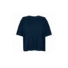 Oversized Μπλε Navy Γυναικείο T-Shirt με Εκτύπωση Υxob Women_printiq.gr