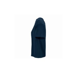 Oversized Μπλε Navy Γυναικείο T-Shirt με Εκτύπωση Υxob Women πλαϊνή όψη_printiq.gr