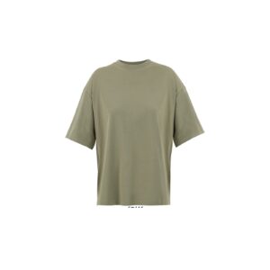 Oversized Χακί Γυναικείο T-Shirt με Εκτύπωση Υxob Women_printiq.gr