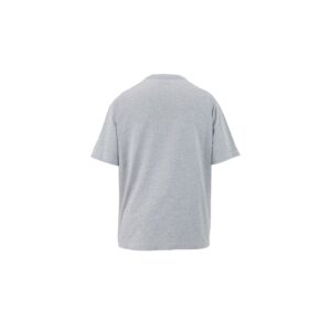 Oversized Γκρι Μελανζέ Ανδρικό T-Shirt με Εκτύπωση Υxob Men πίσω όψη_printiq.gr