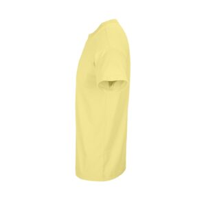 Oversized Ανοιχτό Κίτρινο Ανδρικό T-Shirt με Εκτύπωση Υxob Men πλαϊνή όψη_printiq.gr