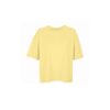 Oversized Ανοιχτό Κίτρινο Γυναικείο T-Shirt με Εκτύπωση Υxob Women_printiq.gr
