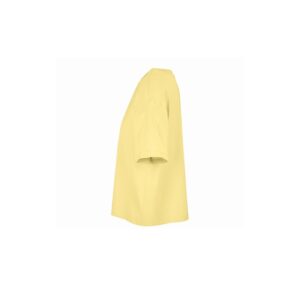 Oversized Ανοιχτό Κίτρινο Γυναικείο T-Shirt με Εκτύπωση Υxob Women πλαϊνή όψη_printiq.gr