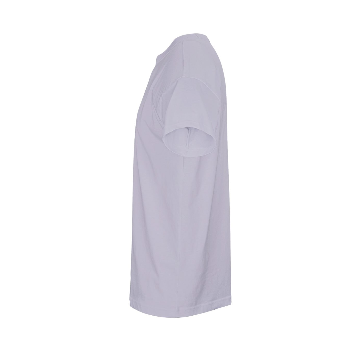 Oversized Λιλά Ανδρικό T-Shirt με Εκτύπωση Υxob Men πλαϊνή όψη_printiq.gr