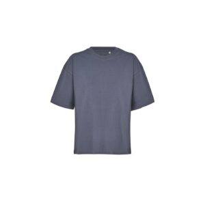 Oversized Γκρι Ανδρικό T-Shirt με Εκτύπωση Υxob Men_printiq.gr