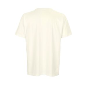 Oversized Off White Ανδρικό T-Shirt με Εκτύπωση Υxob Men πίσω όψη_printiq.gr