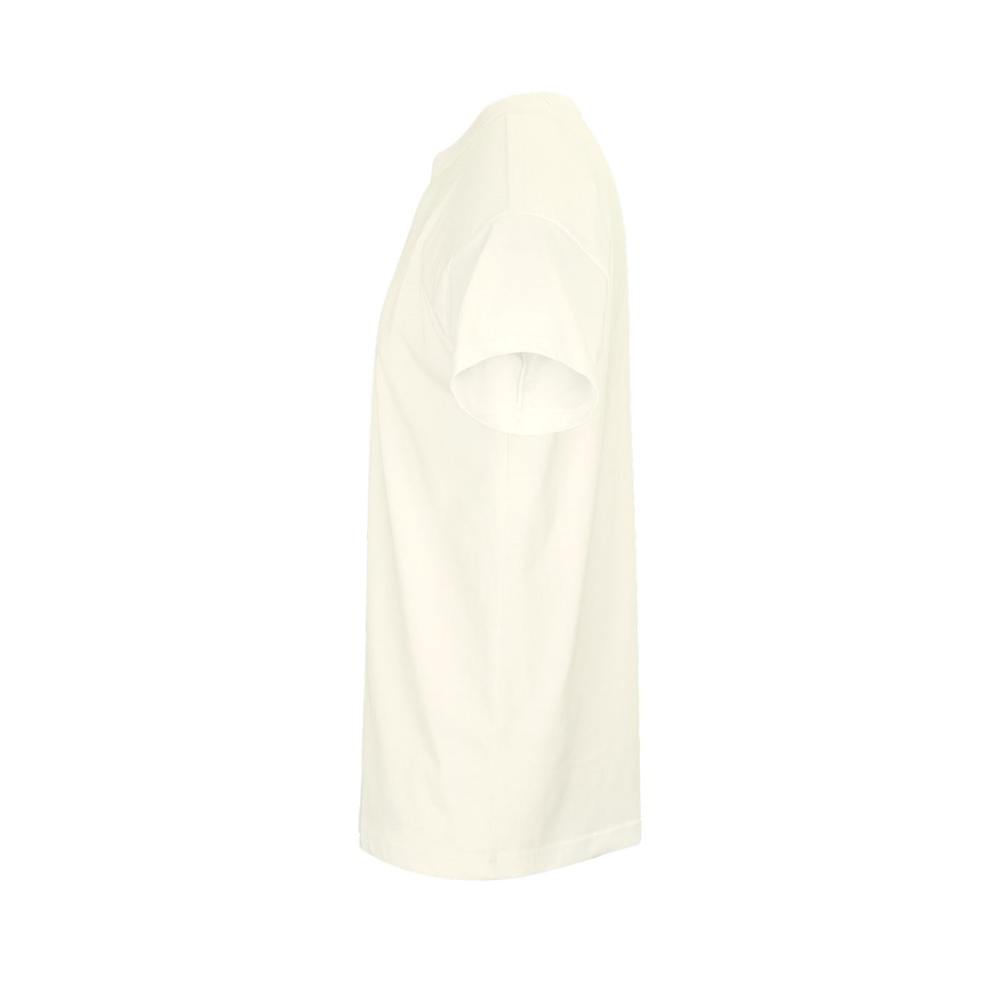 Oversized Off White Ανδρικό T-Shirt με Εκτύπωση Υxob Men πλαϊνή όψη_printiq.gr