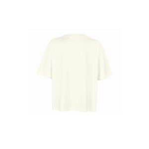 Oversized Off White Γυναικείο T-Shirt με Εκτύπωση Υxob Women πίσω όψη_printiq.gr