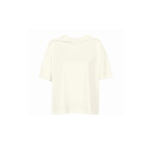 Oversized Off White Γυναικείο T-Shirt με Εκτύπωση Υxob Women_printiq.gr
