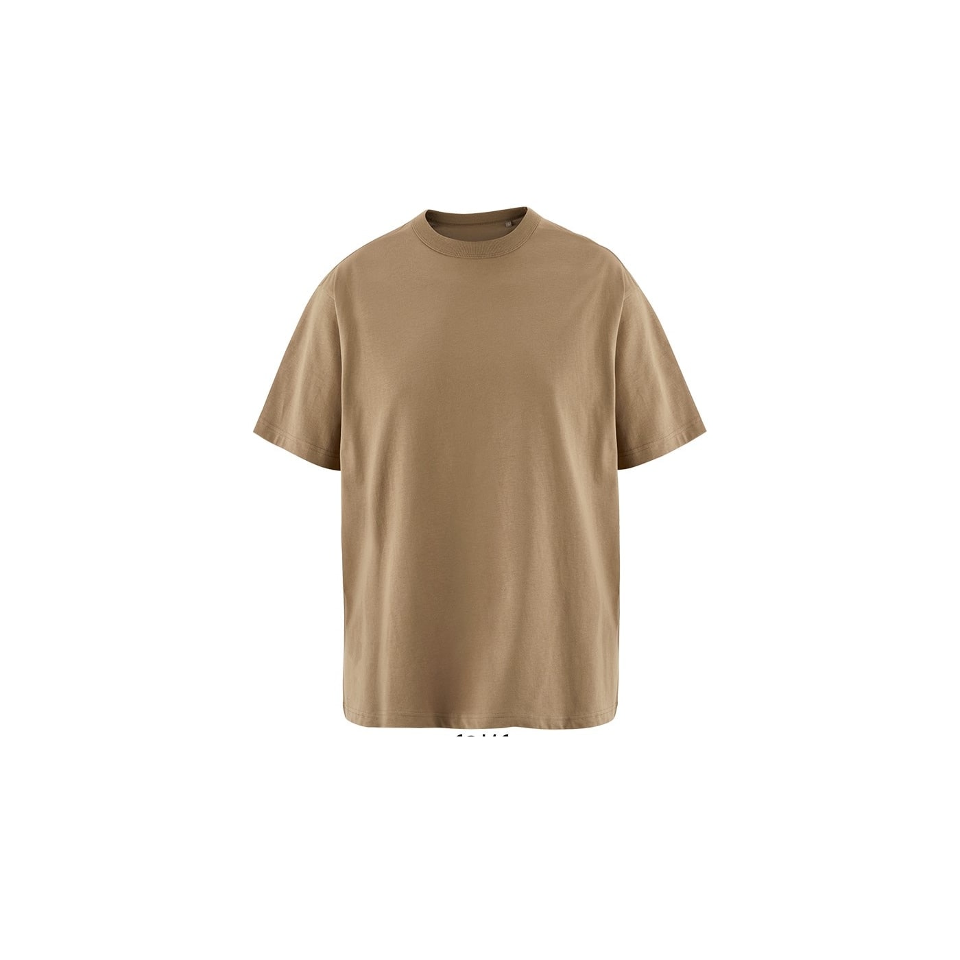 Oversized Καφέ Ανδρικό T-Shirt με Εκτύπωση Υxob Men_printiq.gr