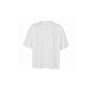 Oversized Λευκό Γυναικείο T-Shirt με Εκτύπωση Υxob Women πίσω όψη_printiq.gr