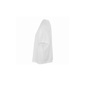 Oversized Λευκό Γυναικείο T-Shirt με Εκτύπωση Υxob Women πλαϊνή όψη_printiq.gr