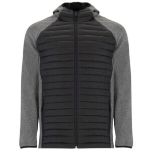 Προπονητική Ζακέτα με Εκτύπωση KSNIM black/heather black_printiq.gr