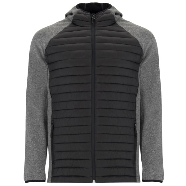Προπονητική Ζακέτα με Εκτύπωση KSNIM black/heather black_printiq.gr