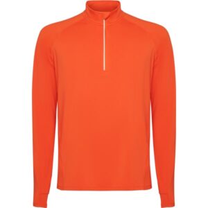 Προπονητική Ζακέτα με Εκτύπωση LUBMATSE fire orange_printiq.gr
