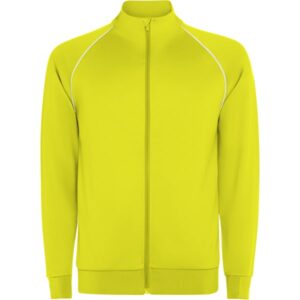 Προπονητική Ζακέτα με Εκτύπωση REILAV fluor yellow_printiq.gr
