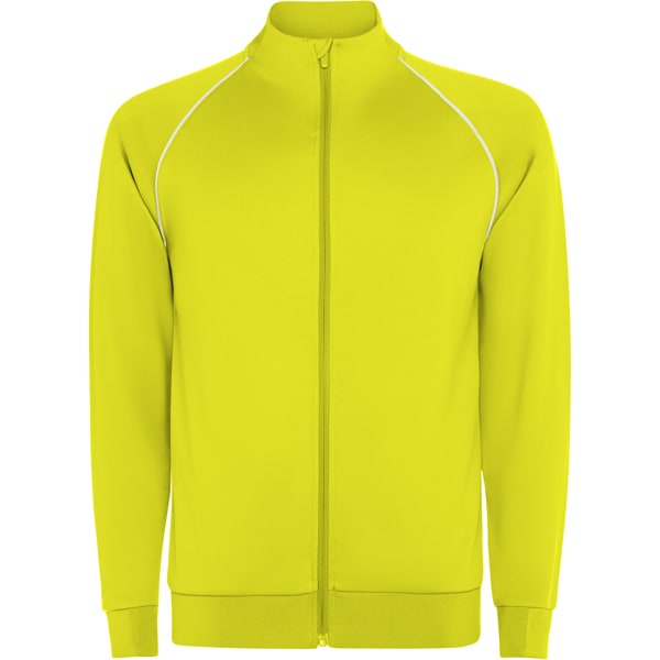 Προπονητική Ζακέτα με Εκτύπωση REILAV fluor yellow_printiq.gr